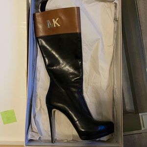 MK knee boots worn once! Boot season is coming